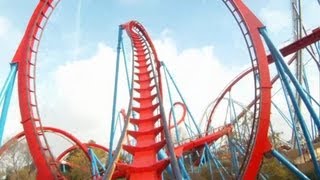 Dragon Khan onride HD POV PortAventura [upl. by Adigun849]