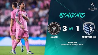 Inter Miami vs Sporting KC  2025 Concacaf Champions Cup  Round One [upl. by Amber988]