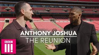 Anthony Joshua amp Wladimir Klitschko Reunite 1 Year After The Big Fight [upl. by Anali]