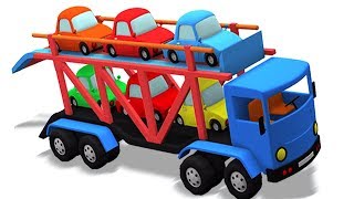 Autotransporter  Spielzeug Unboxing  Car Carrier Truck  Kids Tv Deutschland  Deutsch Kinder [upl. by Lasonde367]