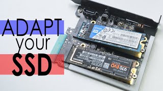 NVMe PCIe SSD Adapter Installation and Speed Test  EZDIYFAB Dual M2 RGB Solid State Drive Adapter [upl. by Nanda527]