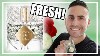 UNIQUE BOOZY FRAGRANCE FOR THE SUMMER  KILIAN PARIS ROSES ON ICE REVIEW  CUCUMBER amp LIME [upl. by Azaleah]