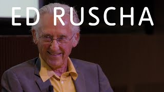 Ed Ruscha In Conversation  Artists Talk  Tate Talks [upl. by Ignatz]