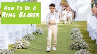 The Official Ring Bearer  Alex amp iLed Wedding [upl. by Hutson]