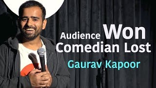 Gaurav Kapoor  Between The Jokes  1  Crowd Work  Audience Won Comedian Lost [upl. by Rraval]