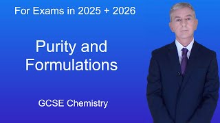 GCSE Chemistry Revision quotPurity and Formulationsquot [upl. by Eiggam393]