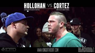 KOTD  Rap Battle  Hollohan vs Cortez Cohosted By RAEKWON [upl. by Antin]