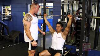 Smith Machine Shoulder Press [upl. by Jac]