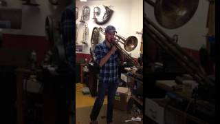 BBb Contrabass Trombone Demo [upl. by Ssenav422]