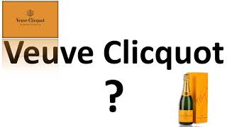 How to say Veuve Clicquot CORRECTLY French Champagne Pronunciation [upl. by Clarhe]