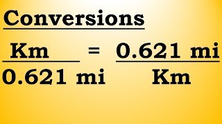 How to convert between Kilometers and Miles [upl. by Ayikahs]