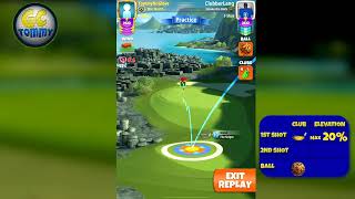 Hole 2  Par 3 Drumore Links  3rd Tee  GUIDETUTORIAL Golf Clash tips [upl. by Essex]