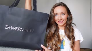 ZIMMERMANN TRY ON amp UNBOXING  Anna Gotsyk [upl. by Einnod]