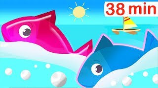 12345 Once I Caught a Fish Alive Numbers Song  English Nursery Rhymes for Babies amp Kids Compilation [upl. by Elianore]