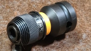 DeWalt 12quot Drive to 14quot Hex Impact Adapter Review [upl. by Joanne]