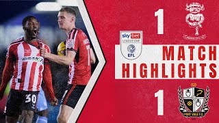 Lincoln City v Port Vale highlights [upl. by Afra]