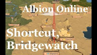 Albion Online  Caerleon to Bridgewatch fast almost safely [upl. by Ietta]