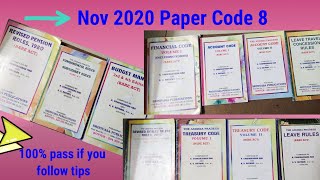 Paper Code 8 November 2020 Model Paper [upl. by Loise524]