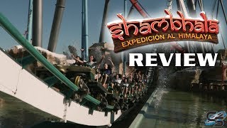 Shambhala Review Portaventura AWESOME BampM Hyper Coaster [upl. by Kosak]