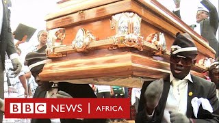 Ghanas dancing pallbearers  BBC Africa [upl. by Novat]