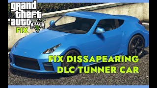 GTA V Fix How to fix Disappearing Spawning DLC Tunner Cars in Story Mode [upl. by Wareing]