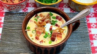 CLASSIC CORN CHOWDER MY AUNT DEBBIES RECIPE [upl. by Higinbotham]