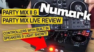 Numark Party Mix II amp Party Mix Live Review  Fun Controllers for Serato amp More [upl. by Oirretno]