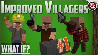 What If Minecraft had MUCH Better Villagers [upl. by Onitrof928]