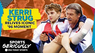 How Kerri Strug’s ‘96 Olympics performance put gymnastics in the spotlight  Sports Seriously [upl. by Nahtanod]