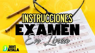 Instrucciones para exámenes en linea Prepa Abierta [upl. by Wendin]