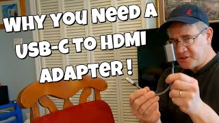 USBC to HDMI Adapter This is WHY YOU WANT IT [upl. by Senilec]