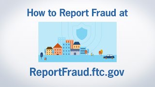 How to Report Fraud at ReportFraudftcgov  Federal Trade Commission [upl. by Sumetra]