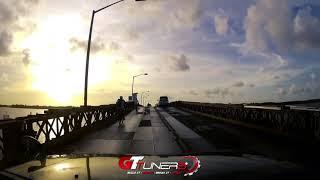 Trip Across The Demerara Harbour Bridge [upl. by Meekahs374]