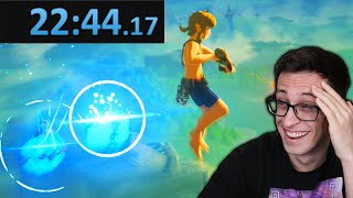 Speedrunner reacts to the fastest speedrun of Breath of the Wild [upl. by Ahseik]