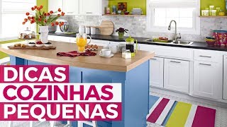 Como decorar cozinha pequena SIMPLICHIQUE [upl. by Ranzini1]