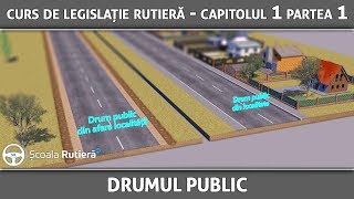 Curs de legislație rutieră  Capitolul 1 Partea 1 [upl. by Aeneus65]