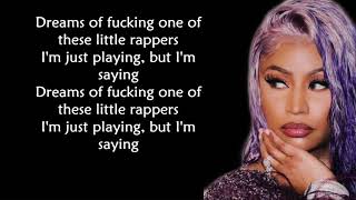 Nicki Minaj  Barbie Dreams LYRICS Ohnonie HQ [upl. by Lyle]