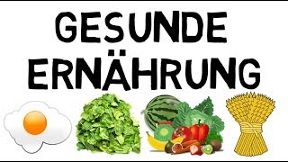 Gesunde Ernährung 10 Regeln DGE [upl. by Llenaj]