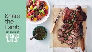 Butterflied Lamb Leg with Chermoula [upl. by Ociral639]