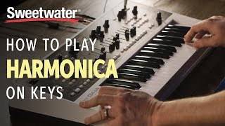 How To Play Realistic Harmonica On Keys — Daniel Fisher [upl. by Nester618]