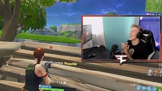 The Greatest Clutch in Fortnite history  FaZe vs TSM [upl. by Eyot]