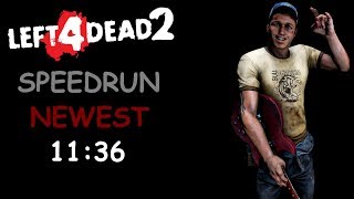 Left 4 Dead 2  Speedrun Dead Center On Expert Realism In 1136 [upl. by Little]