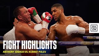 HIGHLIGHTS  Anthony Joshua vs Kubrat Pulev [upl. by Belayneh843]