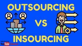 Outsourcing Vs Insourcing Difference Explained  What is Outsourcing amp Insourcing [upl. by Blodget]