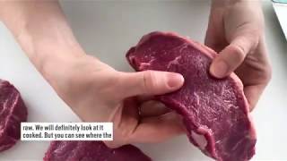 How to Cut a Steak Against the Grain – Pre Brands [upl. by Molli]