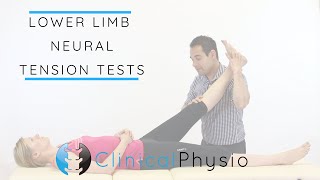 Lower Limb Tension Tests  Clinical Physio [upl. by Ehtylb]