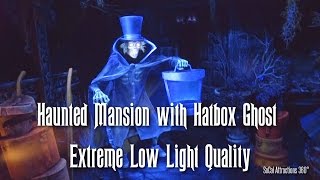 Extreme Low Light Quality FULL Haunted Mansion RideThrough 2015  Disneyland [upl. by Rozele]