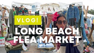 LONG BEACH FLEA MARKET VLOG [upl. by Breban609]