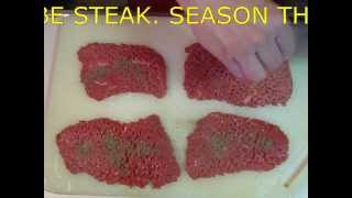 HOW TO COOK CUBE STEAKS EZ MEAL [upl. by Mace]