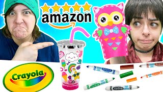 Testing Amazons Highest Rated Craft Kits Cash OR Trash [upl. by Ettenoj500]